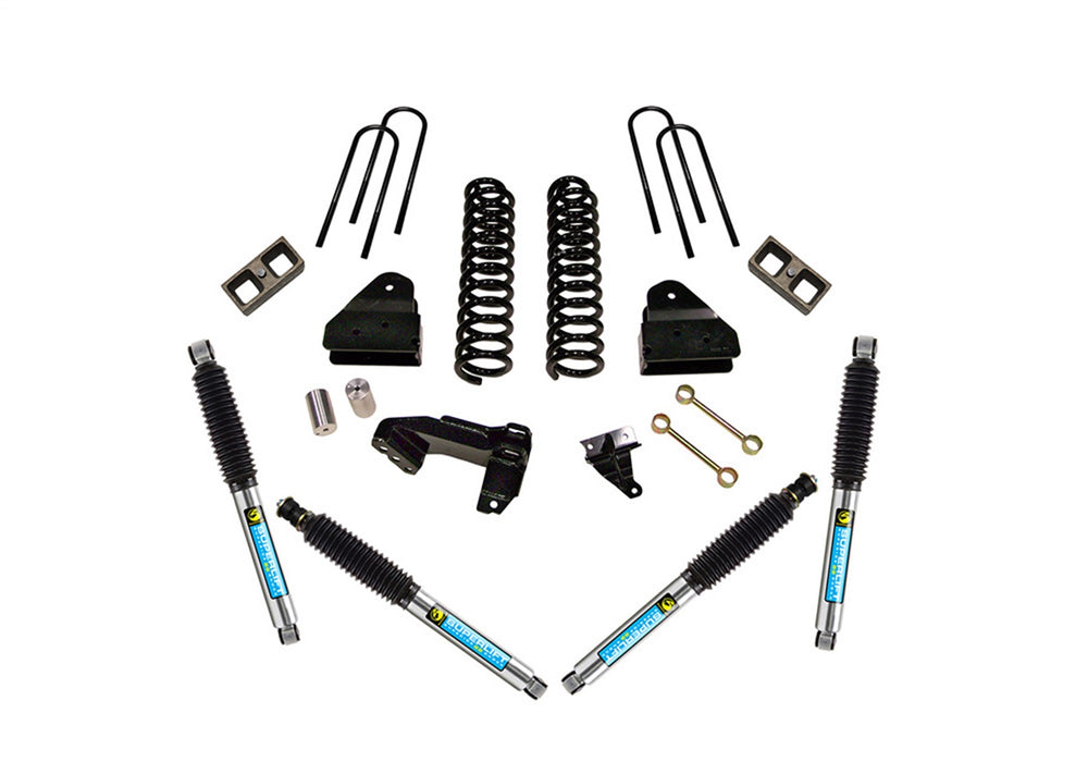 Superlift K854B 4in. Lift Kit-08-10 F-250/F-350 4WD-Diesel-w/Bilstein Shocks - Truck Part Superstore