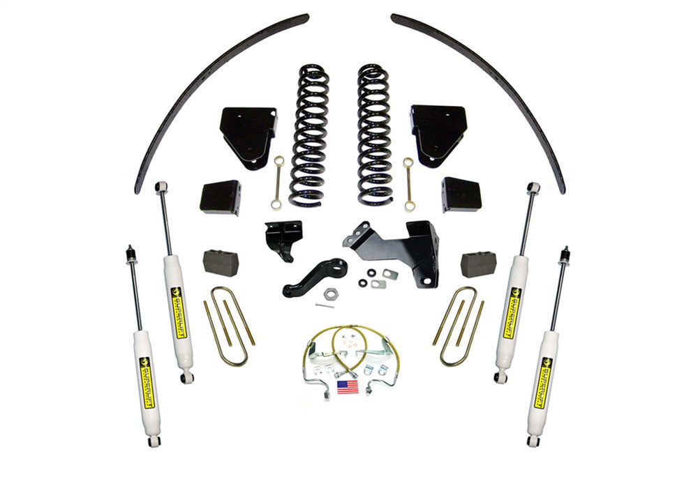 Superlift K856 6in. Lift Kit-08-10 F-250/F-350 4WD-Diesel-w/SL Shocks - Truck Part Superstore