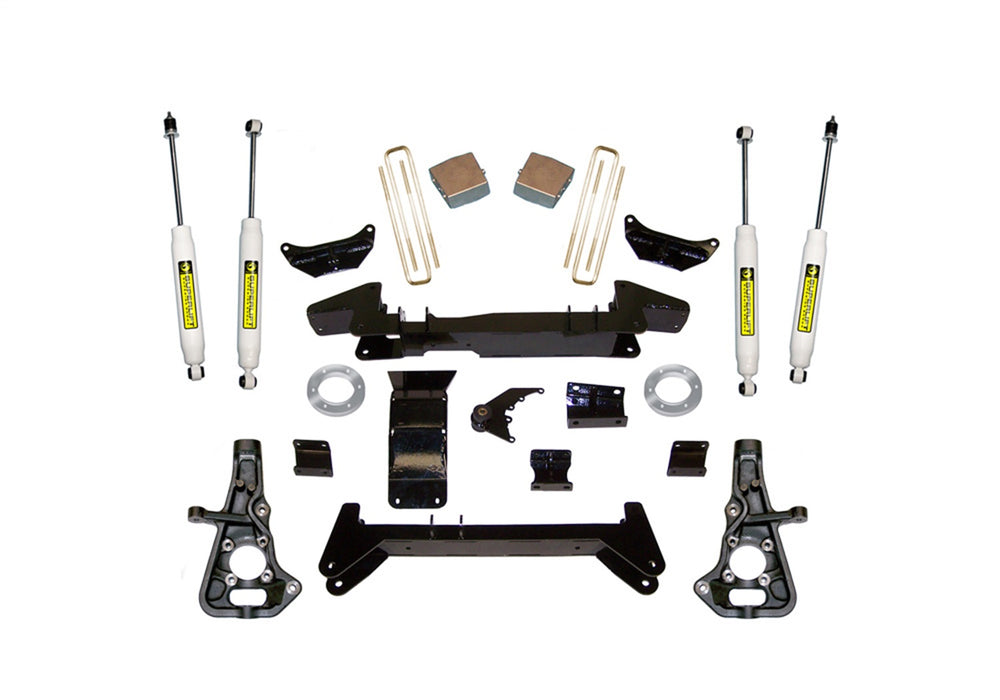 Superlift K861 6in. Lift Kit-99-10 Silv/Sierra 2500LD/01-06 1500HD-Knuckle Kit w/SL Shocks - Truck Part Superstore