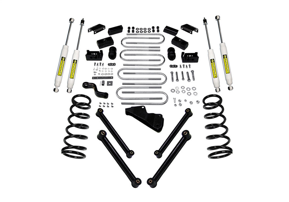 Superlift K865 6in. Lift Kit-07-08 Ram 2500/3500 4WD-6.7L Cummins Diesel-w/SL Shocks - Truck Part Superstore