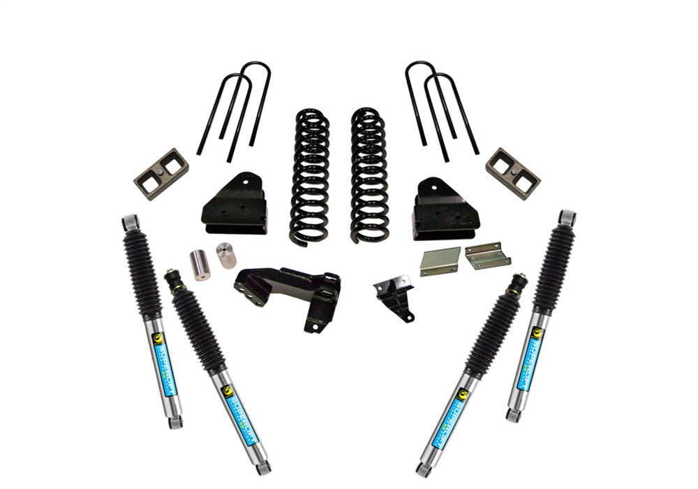 Superlift K876B 4in. Lift Kit-11-16 F-250/F-350 4WD-Diesel-w/Bilstein Shocks - Truck Part Superstore