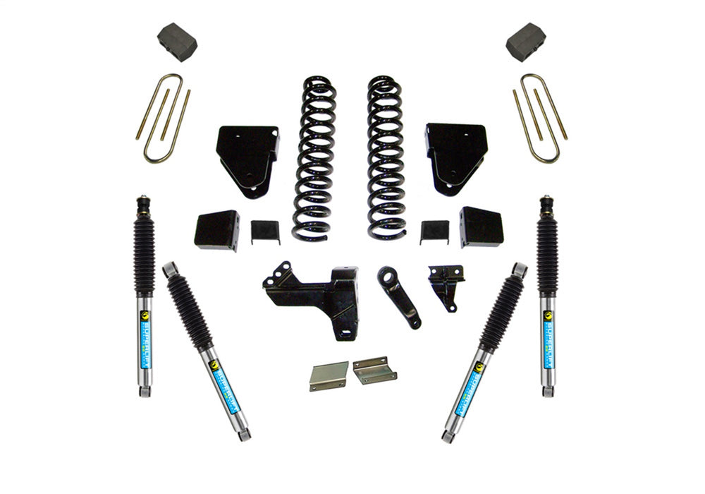 Superlift K878B 6in. Lift Kit-11-16 F-250/F-350 4WD-Diesel-w/Bilstein Shocks - Truck Part Superstore