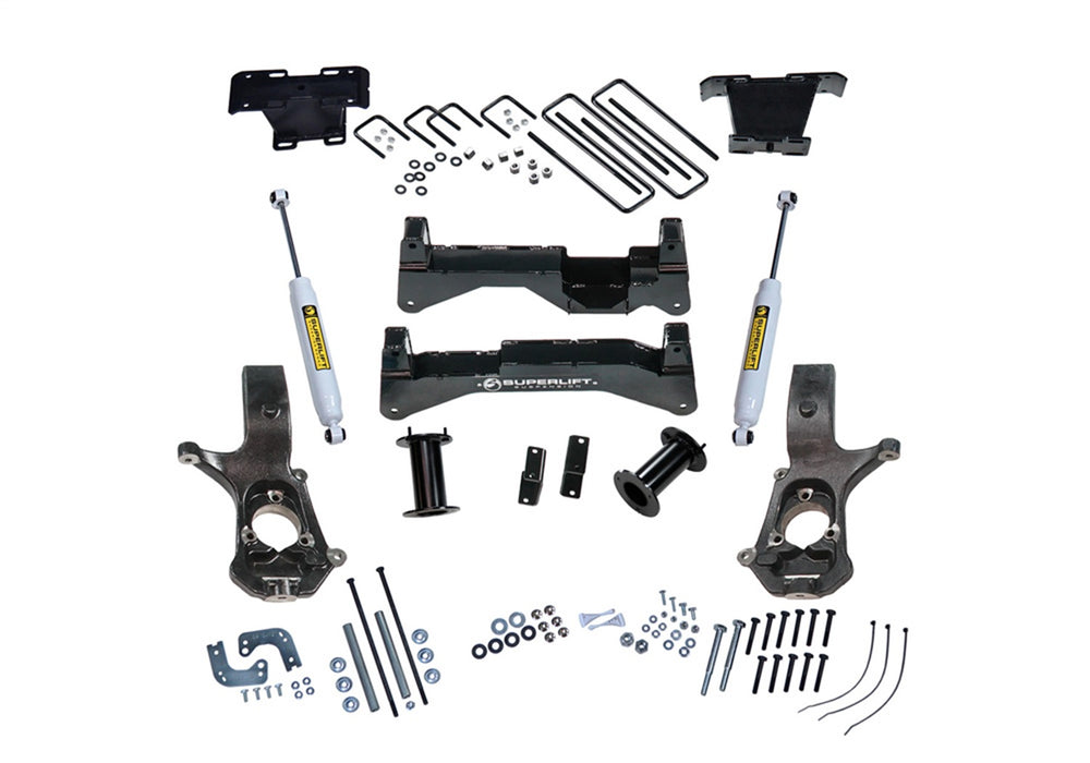 Superlift K897 8in. Lift Kit-14-18 (19 Old Body) GM 1500 2WD w/OE Al or SS Ctrl Arms w/SL Rr Sh - Truck Part Superstore