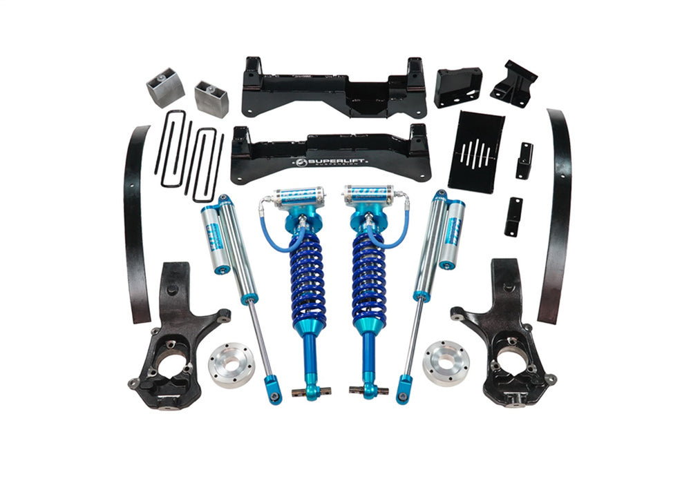 Superlift K908KG 8in. Lift Kit-14-18(19OldBody)GM1500 4WDw/OE Al or SS Ctrl Arms/KingClvr/Res RrS - Truck Part Superstore
