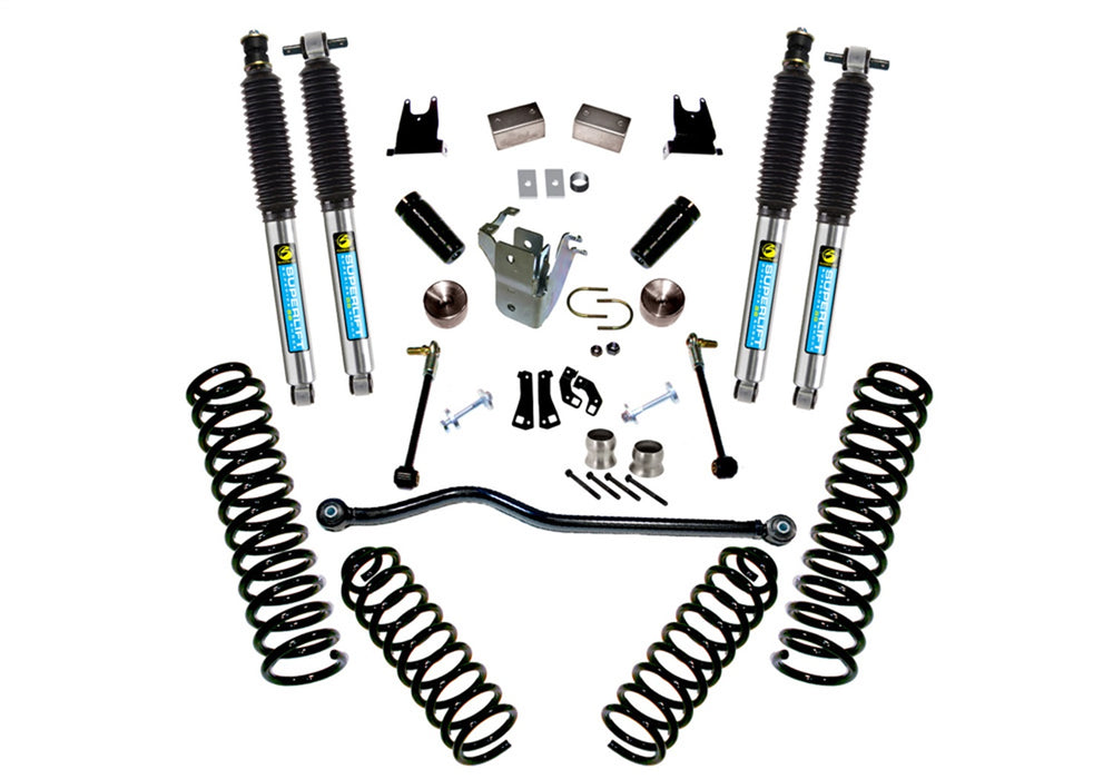 Superlift K927B 4 inch Lift Kit-2007-2018 Jeep Wrangler JK 2 Door-with Bilstein Shocks - Truck Part Superstore