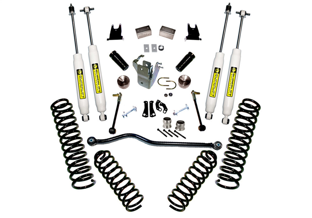 Superlift K928 4 inch Lift Kit-2007-2018 Jeep Wrangler JK Unlimited-with Superlift Shocks - Truck Part Superstore