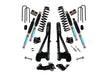 Superlift K975B 4in. Lift Kit-05-07 F250/F350 4WD-Dsl w/Replacement Radius Arms w/Bil Shocks - Truck Part Superstore