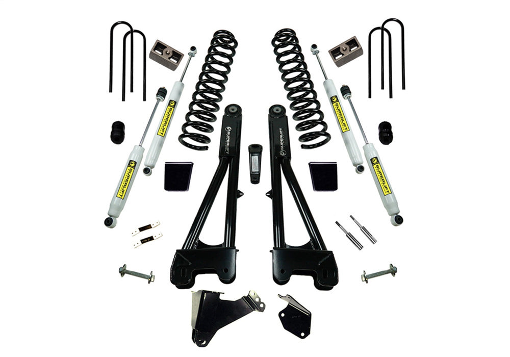 Superlift K977 6in. Lift Kit-05-07 F250/F350 4WD-Dsl w/Replacement Radius Arms w/SL Shocks - Truck Part Superstore