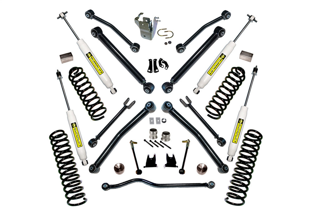 Superlift K996 4in. Lift Kit-07-18 Wrangler JK-2-door-w/Reflex Ctrl Arms/SL Shocks - Truck Part Superstore
