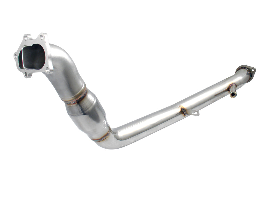 Injen SES1205DP Polished Performance Down-Pipe with CAT - Truck Part Superstore