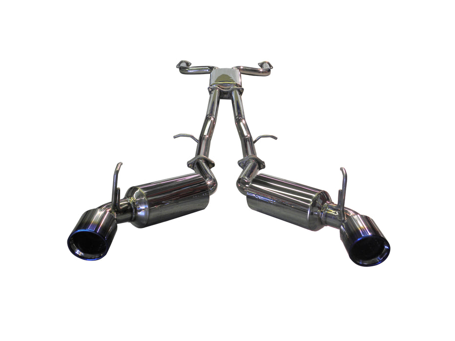 Injen SES1989TT Performance Exhaust System, Part No. SES1989TT, 2009-2020 Nissan 370Z V6-3.7L. - Truck Part Superstore