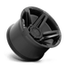 Fuel 1PC D76322409845 D763 22X14 6X135/5.5 MT-BLK -75MM - Truck Part Superstore