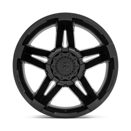 Fuel 1PC D76322405745 D763 22X14 5X5.0/5.5 MT-BLK -75MM - Truck Part Superstore