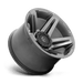 Fuel 1PC D76420209847 D764 20X12 6X135/5.5 MT-GNMTL -44MM - Truck Part Superstore