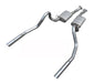Pypes Performance Exhaust SFM27V Cat Back Exhaust System 99-04 Mustang GT Split Rear Dual Exit 2.5 in Intermediate And Tail Pipe Hardware/Violator Muffler/3.5 in Polished Tips Incl Natural Finish 409 Stainless Steel Pypes Exhaust - Truck Part Superstore