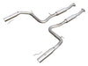 Pypes Performance Exhaust SFM28V Cat Back Exhaust System 99-04 Mustang GT Split Rear Dual Exit 2.5 in Intermediate And Tail Pipe Hardware/Violator Mufflers/3.5 in Polished Tips Incl Natural Finish 409 Stainless Steel Pypes Exhaust - Truck Part Superstore