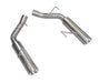 Pypes Performance Exhaust SFM60MS Pype Bomb Series Axle Back Exhaust System 05-10 Mustang Split Rear Dual Exit Incl Axle back Pipe 4 in Polished Tips Hardware Polished Finish 304 Stainless Steel Pypes Exhaust - Truck Part Superstore