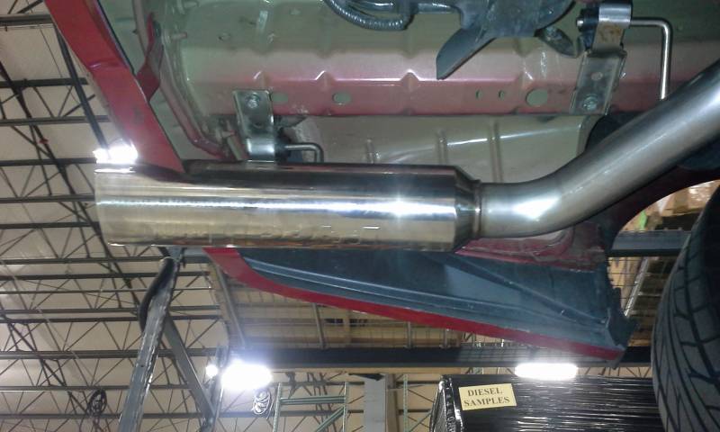 Pypes Performance Exhaust SFM60MS Pype Bomb Series Axle Back Exhaust System 05-10 Mustang Split Rear Dual Exit Incl Axle back Pipe 4 in Polished Tips Hardware Polished Finish 304 Stainless Steel Pypes Exhaust - Truck Part Superstore