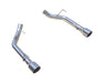 Pypes Performance Exhaust SFM62SSB Axle Back System Split Rear Dual Exit Hardware Incl 2.5 in Intermediate Pipe And Tailpipe Natural 409 Stainless Steel Muffler Not Incl Black Tips Pypes Exhaust - Truck Part Superstore