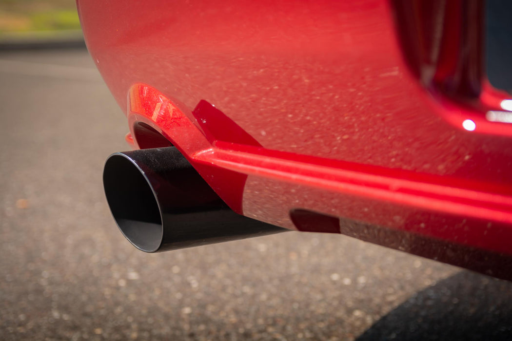 Pypes Performance Exhaust SFM66M Cat Back Exhaust System 05-10 Mustang GT Split Rear Dual Exit 2.5 in Intermediate And Tail Pipe M80 Muffler/Hardware/4 in Polished Tips Incl Natural Finish 409 Stainless Steel Pypes Exhaust - Truck Part Superstore