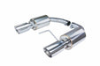 Pypes Performance Exhaust SFM84MS Axle Back Exhaust 15-17 Mustang V6 and Ecoboost Split Rear Dual Exit 3 in Polished Tips Hardware Included Polished 304 Stainless Steel Pypes Exhaust - Truck Part Superstore