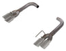 Pypes Performance Exhaust SFM88MS Axle Back Exhaust 18-Pres Mustang GT Split Rear Quad Exit 3 in Quad 304 Stainless Steel Tips Incl Hardware/Muffler Delete Pypes Exhaust - Truck Part Superstore