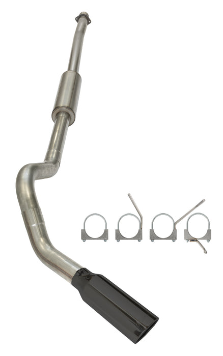 Pypes Performance Exhaust SFT24VB Raptor Catback Exhaust Kit 4 Inch Black Tips For 11-14 Raptor Pypes Exhaust - Truck Part Superstore