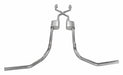 Pypes Performance Exhaust SFT965VE Crossmember Back w/X-Pipe Exhaust System 75-76 Ford Truck Split Rear Dual Exit 2.5 in Intermediate And Tail Pipe Hardware Incl Violator Muffler Incl Tip Not Incl Catalytic Converter Incl Pypes Exhaust - Truck Part Superstore