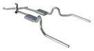 Pypes Performance Exhaust SGA14 Crossmember Back w/Xchange Exhaust System 64-74 A-Body Split Rear Dual Exit 3 in Intermediate And Tail Pipe Hardware Incl Muffler And Tip Not Incl Pypes Exhaust - Truck Part Superstore
