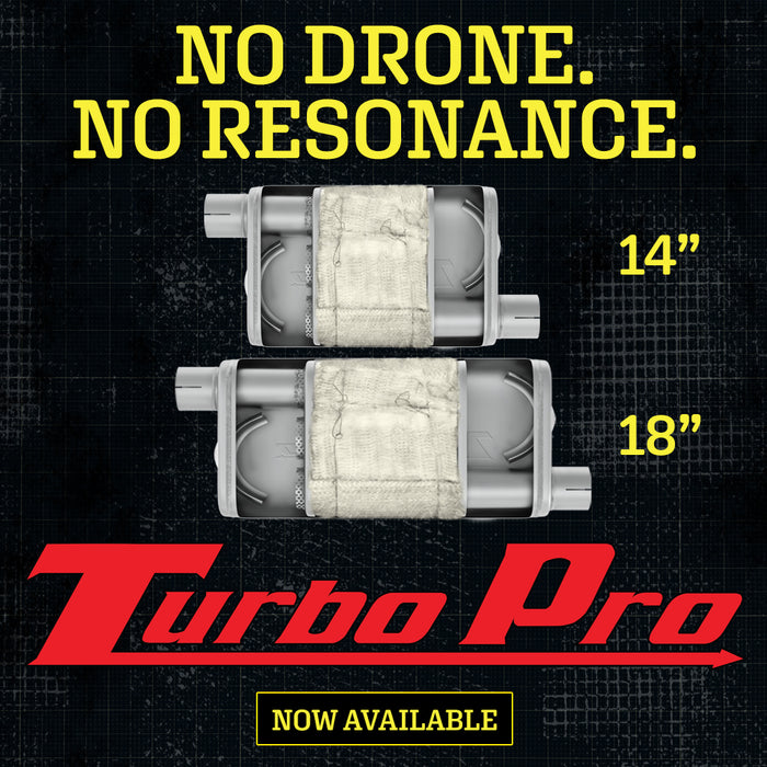 Pypes Performance Exhaust SGA30T30 Crossmember Back Without X-Pipe Exhaust System 64-72 A-Body Split Rear Dual Exit 2.5 in Intermediate/Tail Pipe 18 Inch Turbo Pro Mufflers/Hardware Incl Tip Not Incl Natural 409 Stainless Steel Pypes Exhaust - Truck Part Superstore