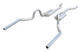 Pypes Performance Exhaust SGA30V Crossmember Back Without X-Pipe Exhaust System 64-72 A-Body Split Rear Dual Exit 2.5 in Intermediate And Tail Pipe Violator Mufflers/Hardware Tip Not Incl Natural 409 Stainless Steel Pypes Exhaust - Truck Part Superstore