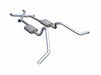 Pypes Performance Exhaust SGB11 Cat Back w/Xchange Exhaust System Split Side Dual Exit 2.5 in Intermediate And Tail Pipe Muffler And Tip Not Incl Natural 409 Stainless Steel Pypes Exhaust - Truck Part Superstore