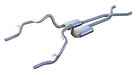 Pypes Performance Exhaust SGF11T Crossmember Back w/X-Pipe Exhaust System 70-74 F-Body Split Rear Dual Exit 2.5 in Intermediate And Tail Pipe Turbo Pro Mufflers/Hardware Incl Tip Not Incl Pypes Exhaust - Truck Part Superstore