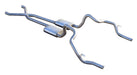 Pypes Performance Exhaust SGF11V Crossmember Back w/X-Pipe Exhaust System 70-74 F-Body Split Rear Dual Exit 2.5 in Intermediate And Tail Pipe Violator Mufflers/Hardware Incl Tip Not Incl Pypes Exhaust - Truck Part Superstore