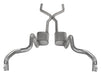 Pypes Performance Exhaust SGF43R Crossmember Back w/H-Pipe Exhaust System 70-74 F-Body Split Rear Dual Quarter Exit 3in Intermediate And TailPipe Race Pro Mufflers/Hardware Incl Tip Not Incl Polished 304 Stainless Pypes Exhaust - Truck Part Superstore
