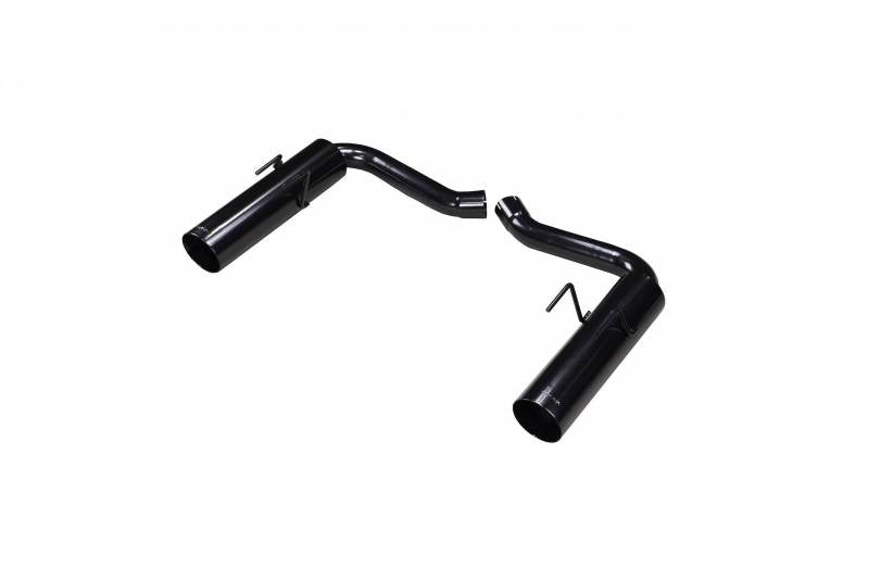 Pypes Performance Exhaust SGF53B Pype Bomb Series Axle Back Exhaust System 10-14 Camaro V8 Split Rear Dual Exit Hardware/4.5 in Black Tips Incl Black Finish 409 Stainless Steel Pypes Exhaust - Truck Part Superstore