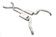 Pypes Performance Exhaust SGF63S Crossmember Back w/X-Pipe Exhaust System 67-69 Split Rear Dual Exit 3 in Intermediate And Tail Pipe Street Pro Mufflers/Hardware Incl Tip Not Incl Natural 409 Stainless Steel Pypes Exhaust - Truck Part Superstore