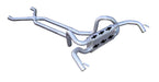 Pypes Performance Exhaust SGF70 Crossflow System w/X-Pipe Exhaust System 67-74 Split Rear Dual Exit 2.5 in Intermediate And Tail Pipe Race Pro Mufflers/Hardware Incl Tip Not Incl Natural 409 Stainless Steel Pypes Exhaust - Truck Part Superstore