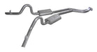 Pypes Performance Exhaust SGG50S Cat Back Exhaust System 78-88 GM G-Body Split Rear Dual Exit 2.5 in Intermediate Pipe And Tailpipe Street Pro Mufflers/Hardware Incl Tip Not Incl Natural 409 Stainless Steel Pypes Exhaust - Truck Part Superstore