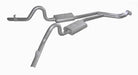 Pypes Performance Exhaust SGG50T Cat Back Exhaust System 78-88 GM G-Body Split Rear Dual Exit 2.5 in Intermediate Pipe And Tailpipe Turbo Pro Mufflers/Hardware Incl Tip Not Incl Natural 409 Stainless Steel Pypes Exhaust - Truck Part Superstore