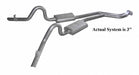 Pypes Performance Exhaust SGG51R Cat Back Exhaust System 78-88 GM G-Body Split Rear Dual Exit 3 in Intermediate Pipe And Tailpipe Race Pro Mufflers/Hardware Incl Tip Not Incl Natural 409 Stainless Steel Pypes Exhaust - Truck Part Superstore