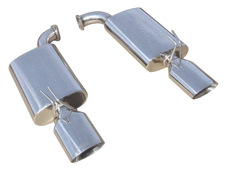 Pypes Performance Exhaust SGG60VS Violator Series Axle Back Muffler System 08-09 G8 Split Rear Dual Exit Violator Muffler/Hardware/3x6 Oval Polished Tips Incl Polished Finish 304 Stainless Steel Pypes Exhaust - Truck Part Superstore