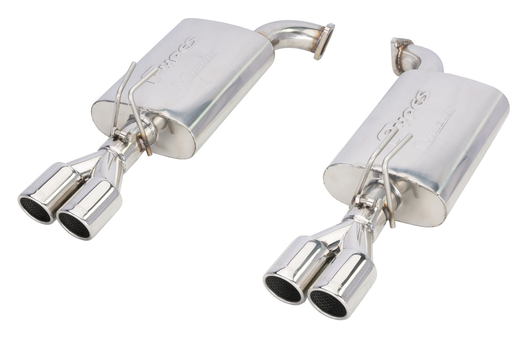 Pypes Performance Exhaust SGG61VS 2008-2009 G8 Axle Back Violator Exhaust System w/ Quad Tips 304 Stainless SGG61VS - Truck Part Superstore