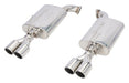 Pypes Performance Exhaust SGG61VS 2008-2009 G8 Axle Back Violator Exhaust System w/ Quad Tips 304 Stainless SGG61VS - Truck Part Superstore