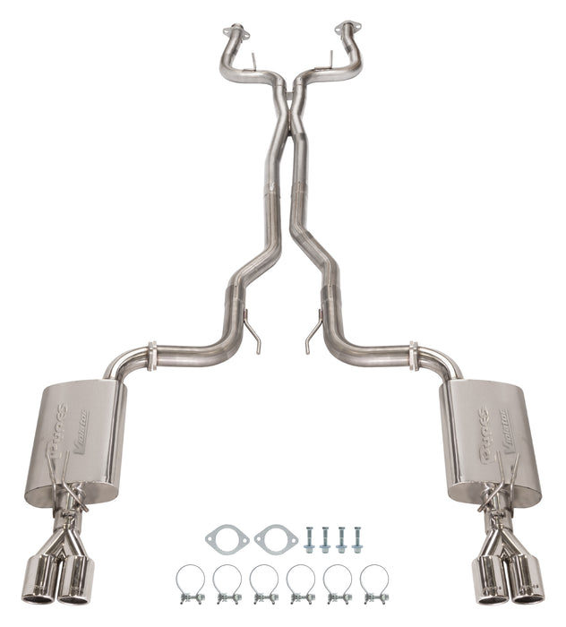 Pypes Performance Exhaust SGG63V 2008-2009 G8 Cat Back Violator Exhaust System With Quad Tips 304/409 Stainless SGG63V - Truck Part Superstore
