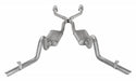 Pypes Performance Exhaust SGG910TE Crossmember Back w/X-Pipe Exhaust System 78-88 GM G-Body Split Rear Dual Exit 2.5 in Intermediate And Tail Pipe Turbo Pro Mufflers/Hardware Incl Tip Not Incl Natural 409 Stainless Steel Catalytic Converter Incl Pype - Truck Part Superstore