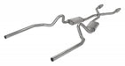Pypes Performance Exhaust SGG912SE Crossmember Back w/X-Pipe Exhaust System 78-88 GM G-Body SS Split Rear Dual Exit 2.5 in Intermediate Pipe And Tailpipe Street Pro Mufflers/Hardware Incl Tip Not Incl Catalytic Converter Incl Pypes Exhaust - Truck Part Superstore