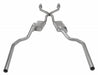 Pypes Performance Exhaust SGG912TE Crossmember Back w/X-Pipe Exhaust System 78-88 GM G-Body SS Split Rear Dual Exit 2.5 in Intermediate Pipe And Tailpipe Turbo Pro Mufflers/Hardware Incl Tip Not Incl Catalytic Converter Incl Pypes Exhaust - Truck Part Superstore