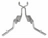 Pypes Performance Exhaust SGG920RE Crossmember Back w/X-Pipe Exhaust System 78-88 EL Camino Exc SS Split Rear Dual Exit 2.5 in Intermediate And Tail Pipe Race Pro Mufflers/Hardware Incl Tip Not Incl Catalytic Converter Incl Pypes Exhaust - Truck Part Superstore
