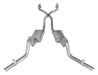 Pypes Performance Exhaust SGG940TE Crossmember Back w/H-Pipe Exhaust System 78-88 EL Camino Exc SS Split Rear Dual Exit 2.5 in Intermediate And Tail Pipe Turbo Pro Muffler/Hardware Incl Tip Not Incl Catalytic Converter Incl Pypes Exhaust - Truck Part Superstore